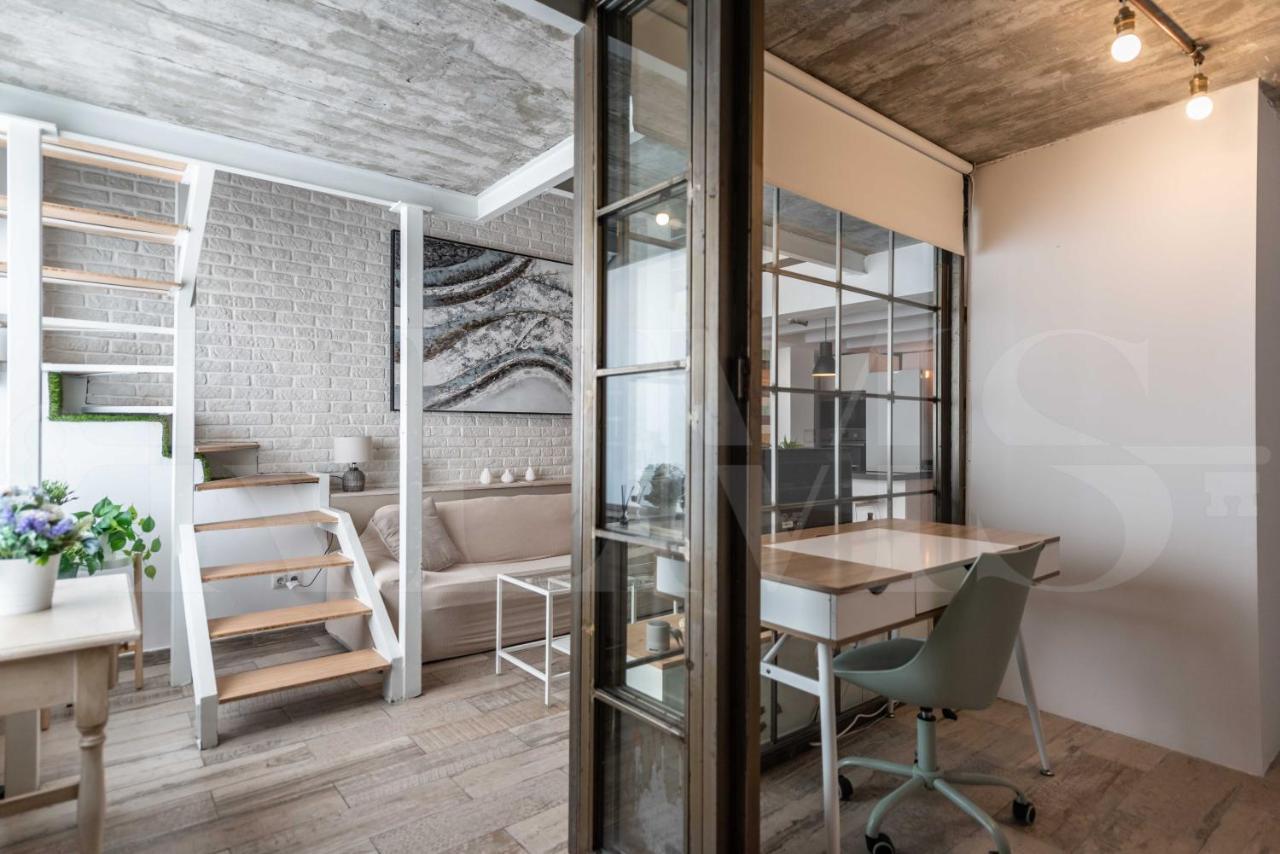 Bright Duplex Loft Next To The City Center By Rems Malaga Exterior photo